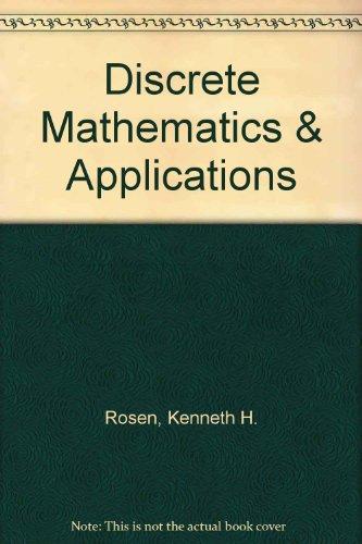 Book Discrete Mathematics & Applications free
