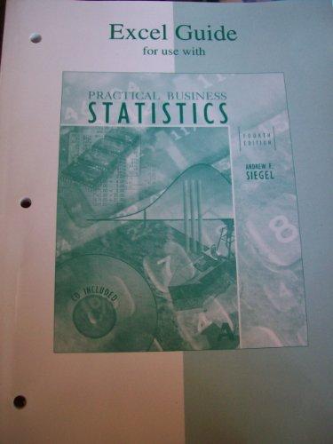 Book Practical Business Statistics: Excel Workbook free