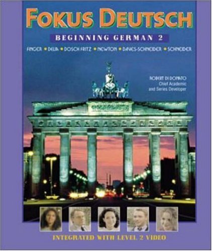 Book Fokus Deutsch:  Beginning German 2 (Student Edition + Listening Comprehension Audio Cassette) free