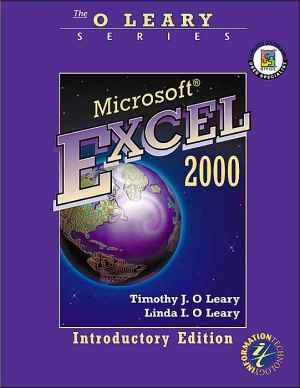 Book O'Leary Series: Microsoft Excel 2000 Introductory Edition free