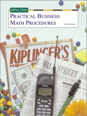 Book Practical Business Math Procedures free