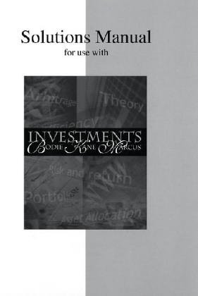 Book Solutions Manual for Investments free