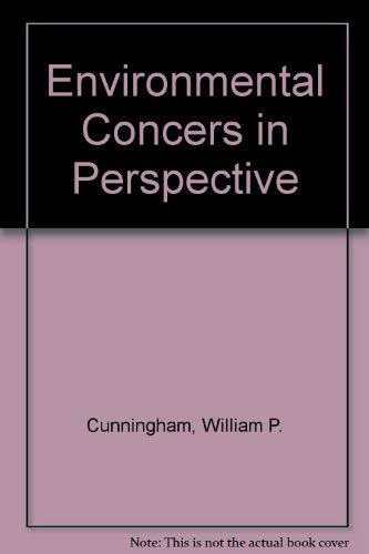 Book Environmental Concers In Perspective free