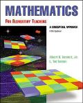 Book Math for Elementary Teachers: A Conceptual Approach free