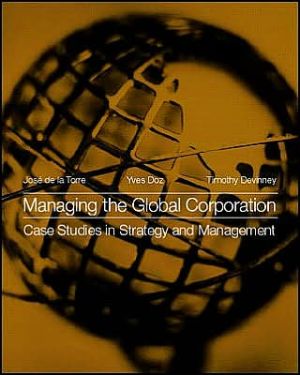 Book Managing the Global Corporation: Case Studies in Strategy and Management free