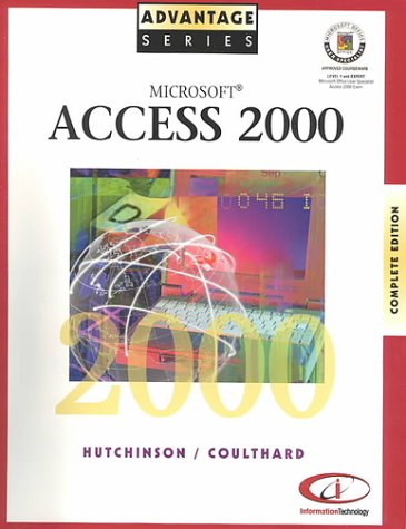 Book Advantage Series Microsoft Access 2000 Complete Edition (Expert and Level 1) free