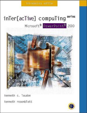 Book Interactive Computing Series: Microsoft PowerPoint 2000 Introductory Edition free