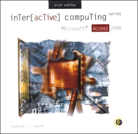 Book Interactive Computing Series: Microsoft Access 2000 Brief Edition Cd-rom free