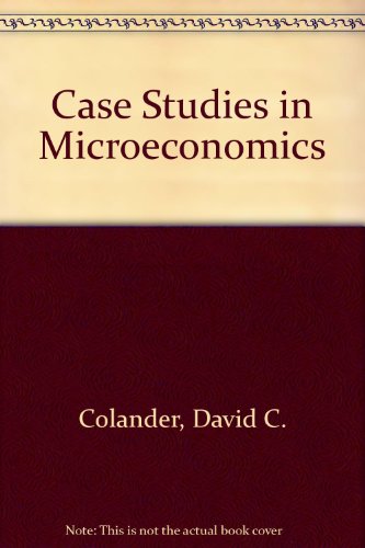 Book Case Studies in Macroeconomics free