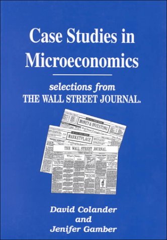 Book Case Studies in Microeconomics free