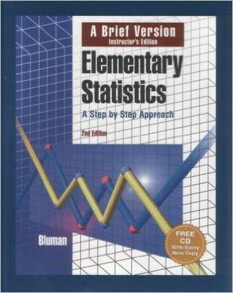 Book Elementary Statistics: A Step By Step Approach With Cd-rom, Brief Version free