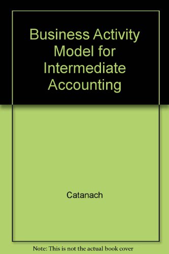 Book Business Activity Model for Intermediate Accounting free