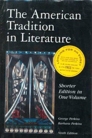 Book The American Tradition in Literature: Shorter Edition in One Volume free