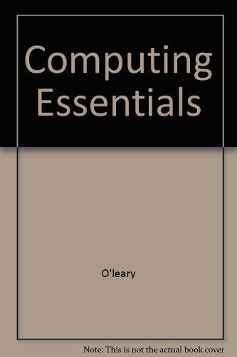Book Computing Essentials: 2000/2001 free Book Computing Essentials: 2000/2001 free