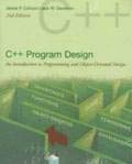 Book C++ Program Design: An Introduction to Programming and Object-Oriented Design free