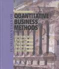 Book Fundamentals of Quantitative Business Methods: Business Tools and Cases in Mathematics, Descriptive Statistics, and Probability free