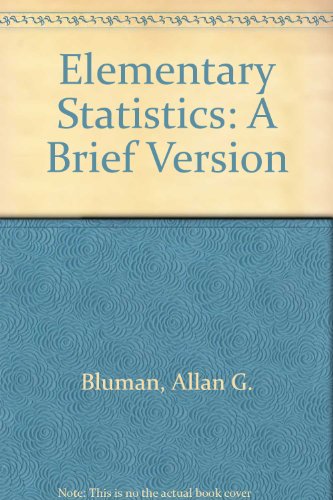 Book Critical Thinking Workbook Student Edition For Use With Elementary Statistics:  A Brief Version free