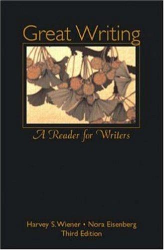 Book Great Writing: A Reader for Writers free