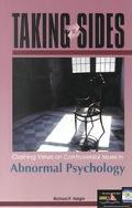 Book Taking Sides: Clashing Views on Controversial Issues in Abnormal Psychology free