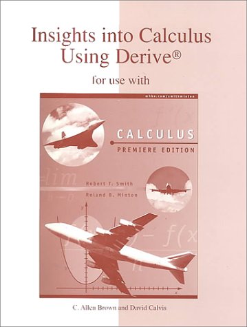 Book Calculus: Insights into Calculus Using Derive, Premier Edition free