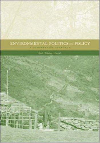 Book Environmental Politics and Policy free