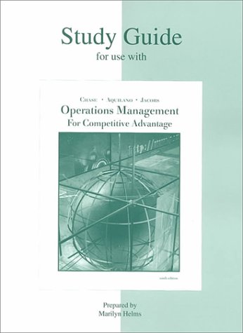 Book Study Guide for use with Production and Operations Management free