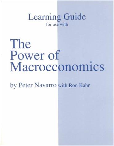 Book The Power of Macroeconomics: Learning Guide free