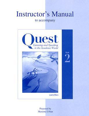 Book Quest Listening And Speaking In The Academic World free