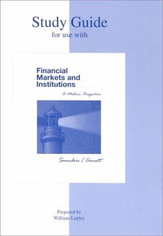 Book Study Guide to Accompany Financial Markets and Institutions free
