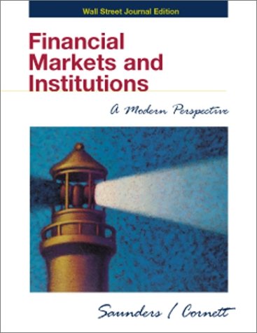 Book Wall Street Journal edition to accompany Financial Markets and Institutions free