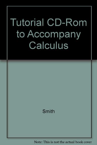 Book Interactive Text Tutorial CD-ROM to accompany Calculus free