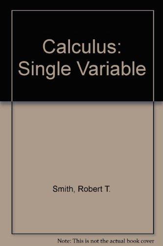 Book Calculus: Single Variable free