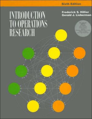 Book Introduction To Operations Research (with 3 Ibm Disk) free