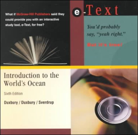 Book An Introduction To The World's Oceans free