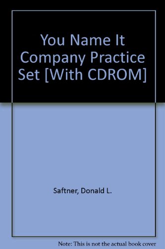 Book You Name It Co. Practice Set free