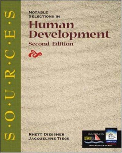 Book Sources: Notable Selections in Human Development free