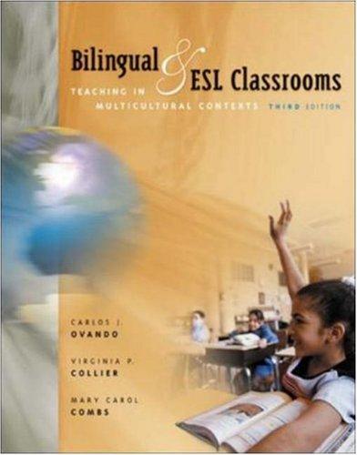 Book Bilingual and ESL Classrooms: Teaching in Multicultural Contexts free