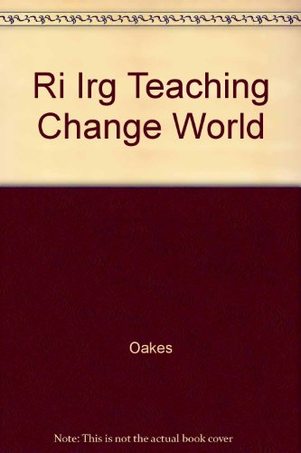 Book Ri Irg Teaching Change World free