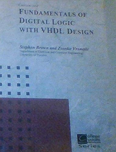 Book Fundamentals of Digital Logic with VHDL Design free