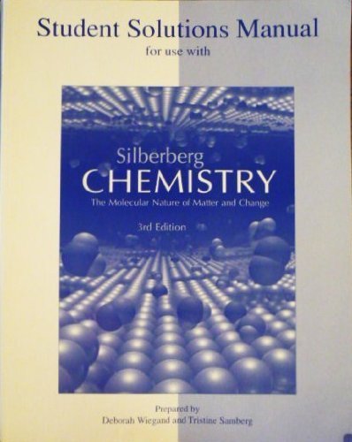 Book Student Solutions Manual to Accompany Chemistry: The Molecular Nature of Matter And Change free