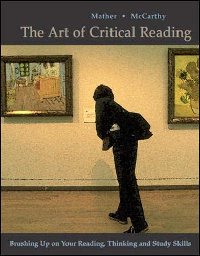 Book The Art of Critical Reading free