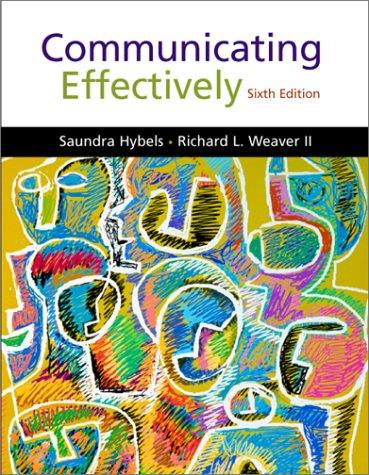 Book Communicating Effectively with free TestPrep and Communication Concepts Video CD-ROM free
