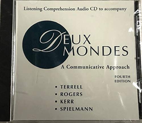 Book Listening Comprehension Audio CD (Component) to Accompany Deux Mondes: A Communicative Approach free