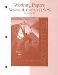 Book Working Papers for Intermediate Accounting, Volume II, Chapters 15-25 free