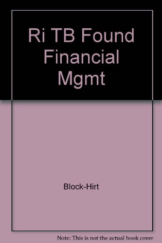 Book Test Bank: Tb Found Financial Mgmt free