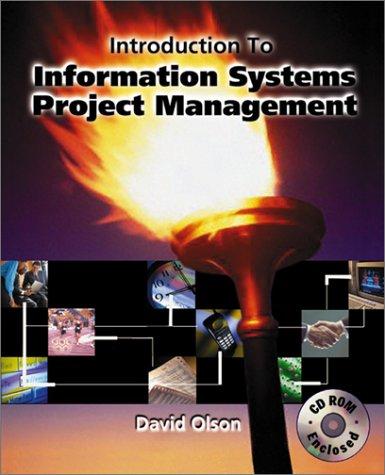 Book Introduction to Information Systems Project Management with CD-Rom Mandatory Package free