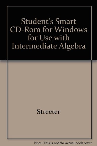Book Student's Smart Cd-rom For Windows For Use With Intermediate Algebra (bundle Version) free