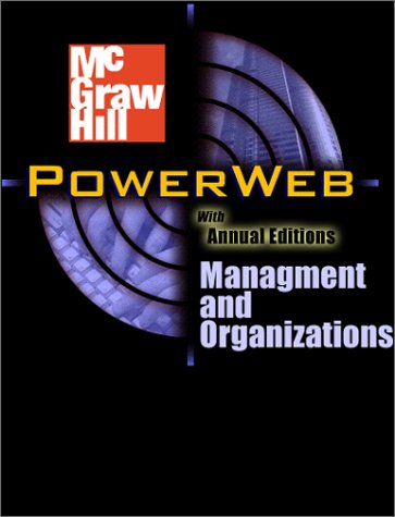 Book Powerweb: Management And Organizations free