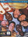 Book Annual Editions: Adolescent Psychology 01/02 free