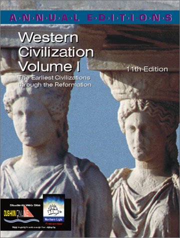 Book Annual Editions: Western Civilization, Volume 1, 11/e free